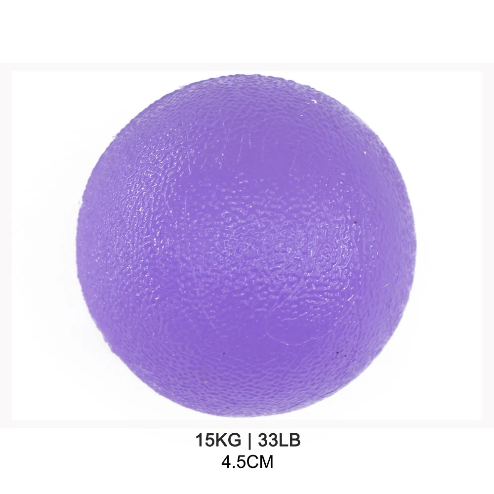 Silicone Hand Grip Ball | Finger Strength Trainer for Home Gym and Stress Relief close-up view