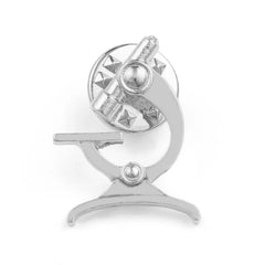 New Medical Medicine Brooch Pin Stethoscope Electrocardiogram Microscope Heart Shaped Pin Nurse Doctor Backpack Lapel Jewelry