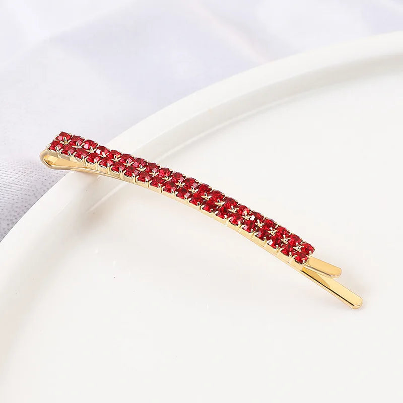 2020 New Elegant Rhinestone Hairpins Women Girls Hair Clips Pin Accessories Hair Or additional angle