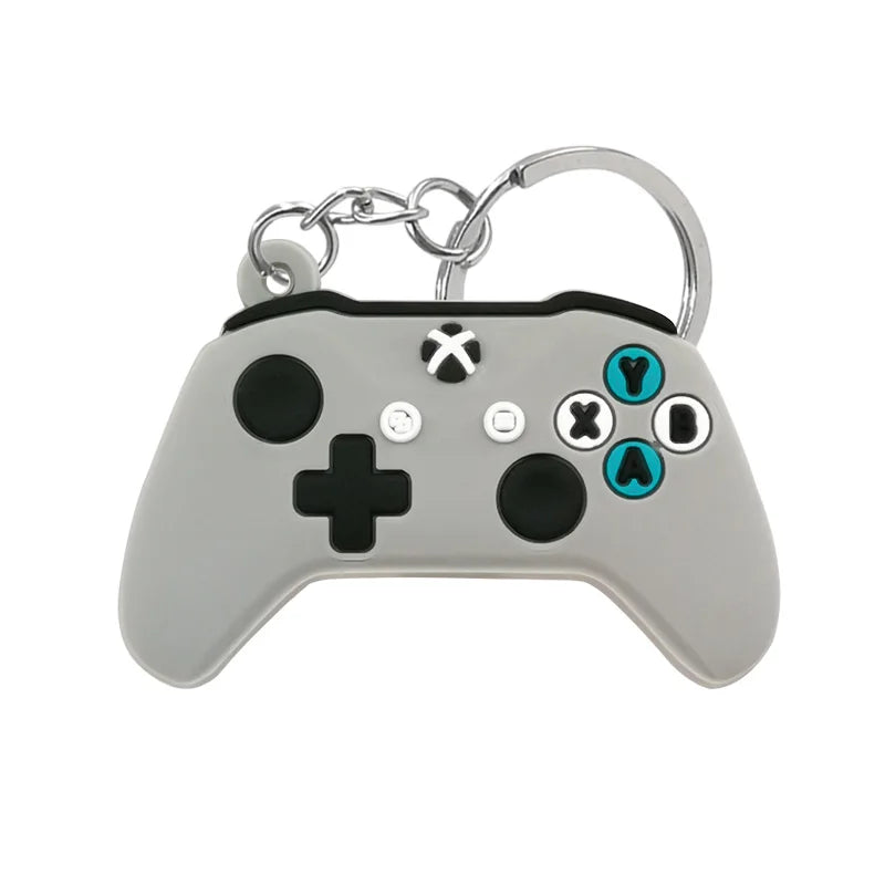 1PCS PVC new style Game Machine Keychain & Keyring Cute Gamepad Joystick Key Chain Ke lifestyle view