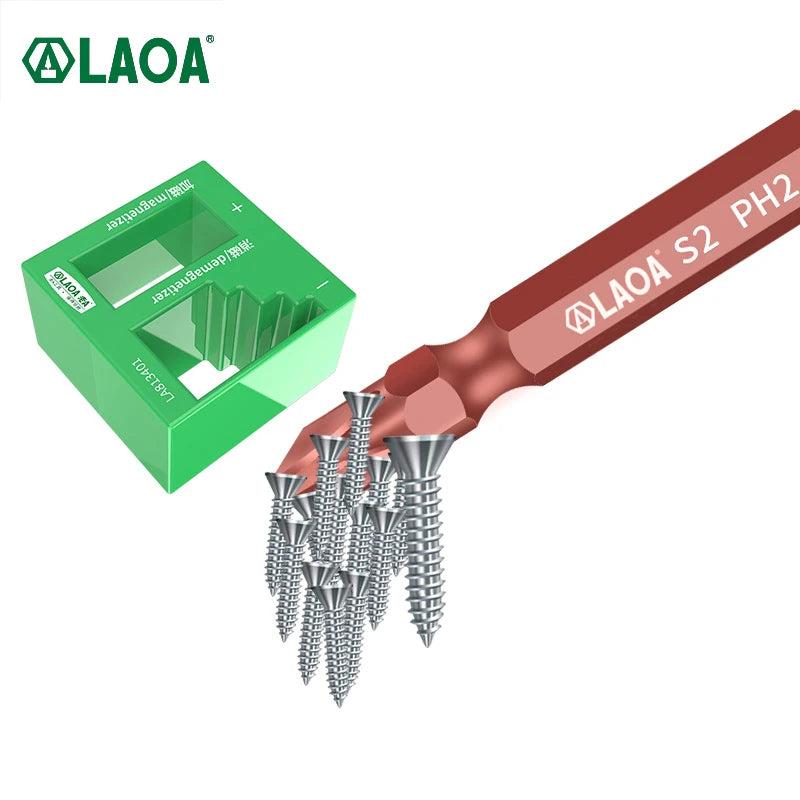 LAOA Screwdriver Magnetizer Demagnetizer | Powerful Magnetic Tool lifestyle view