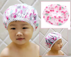 New cartoon children's bath hair moisture-proof cap shower cap waterproof shower hair cap
