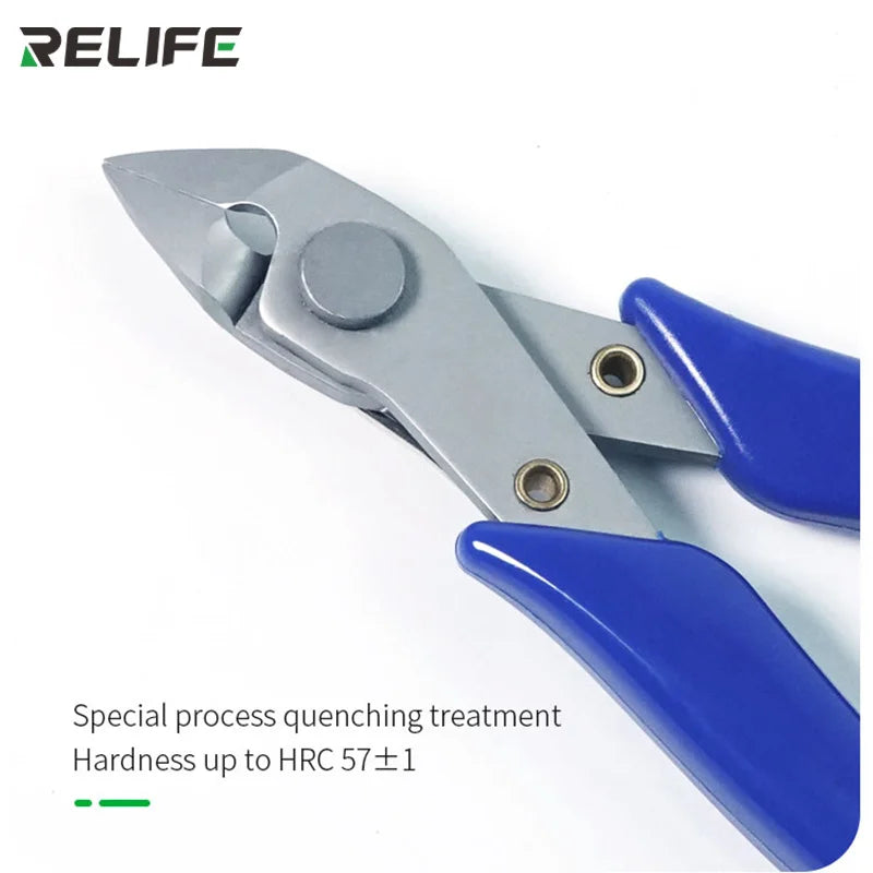 Precision Cutting Pliers | Side Snips for Motherboard and PCB Wire Cutting detail view