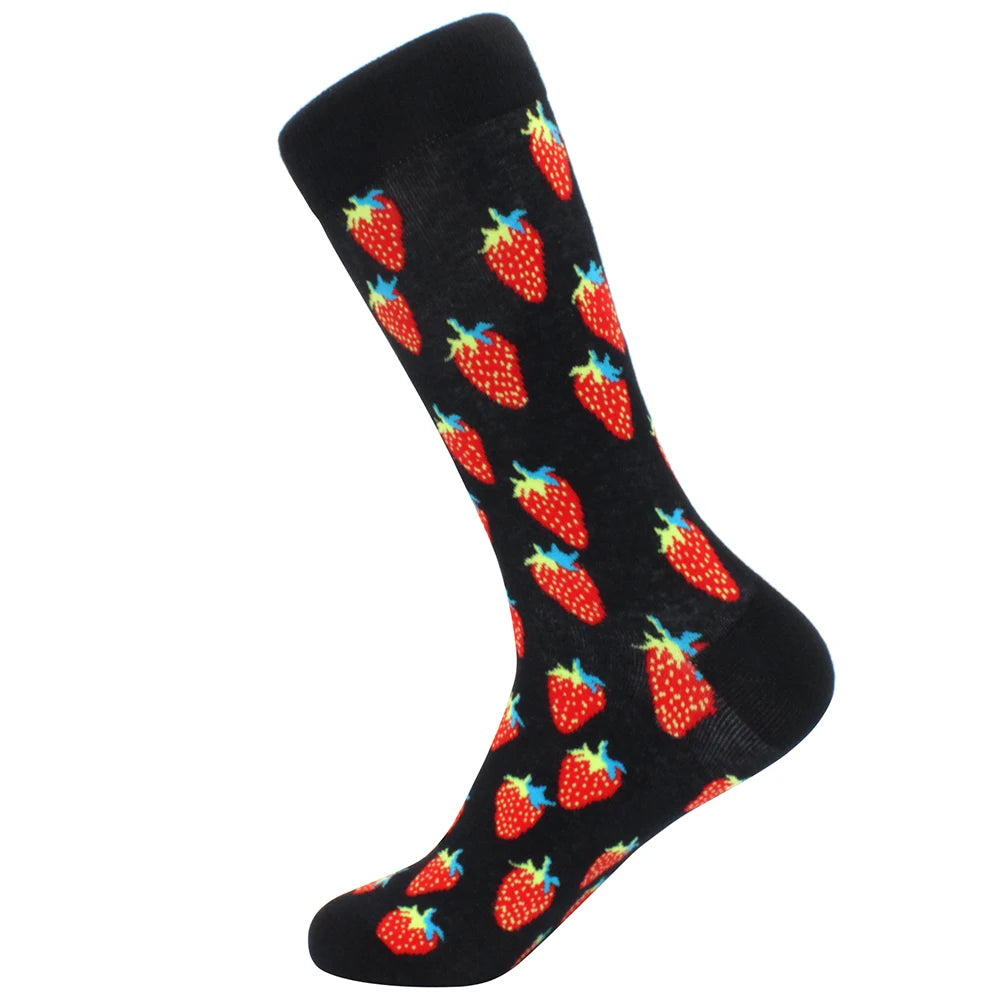 Sock Combed Cotton Funny Men's Big Size Crew Harajuku Hip Hop Thick Long Socks detail view