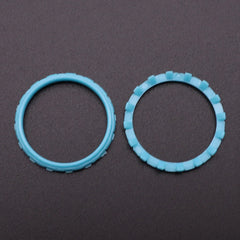2pcs Replacement Accent Rings For Sony Playstation 5 DualSense 5 PS5 Controller Access close-up view