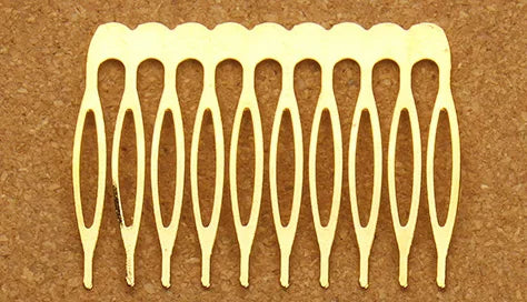 10pcs/lot Rhodium/Bronze Gold Color Bridal Hairpins Hair Combs Accesorio Pelo Alambre for Wedding Hair Pins Charm Accessories
