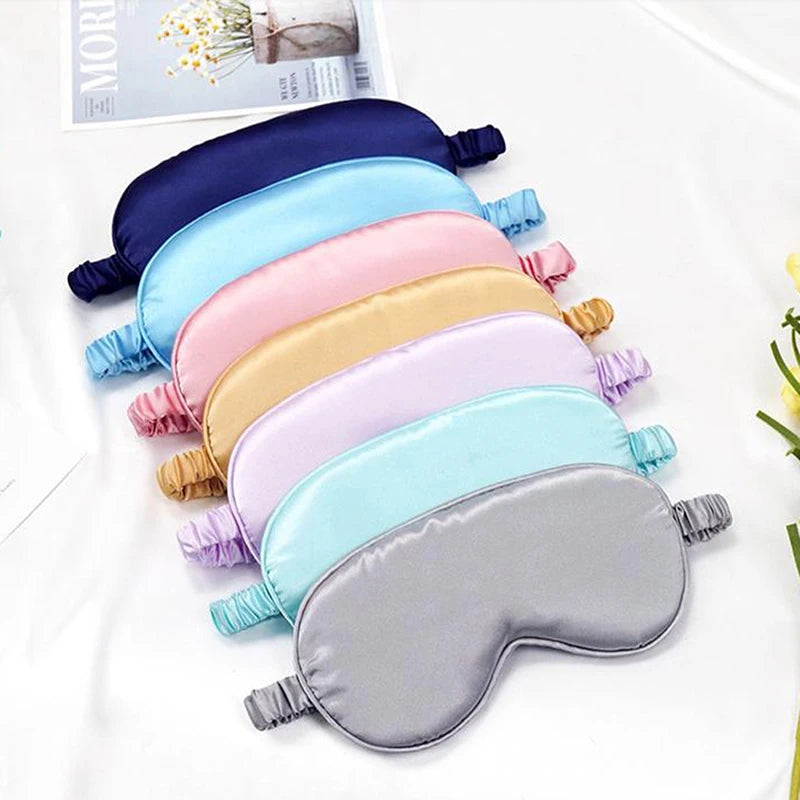 Silk Sleep Eye Mask | Light Blocking Blindfold for Restful Sleep alternate view