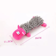 Durable Low Price Pet Dog Plush Toy Animal Shape with Squeaky for Small Dogs Chihuahu alternate view