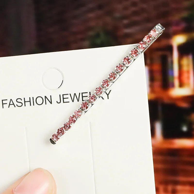 2020 New Elegant Rhinestone Hairpins Women Girls Hair Clips Pin Accessories Hair Orna alternate view