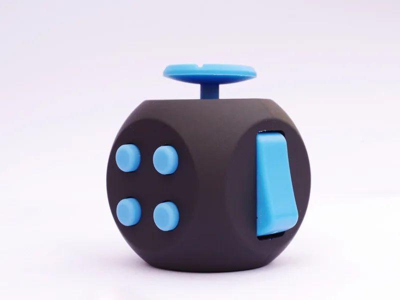 12 Sides Fidget Cube | Anti Stress Sensory Toy for Focus and Calm additional angle