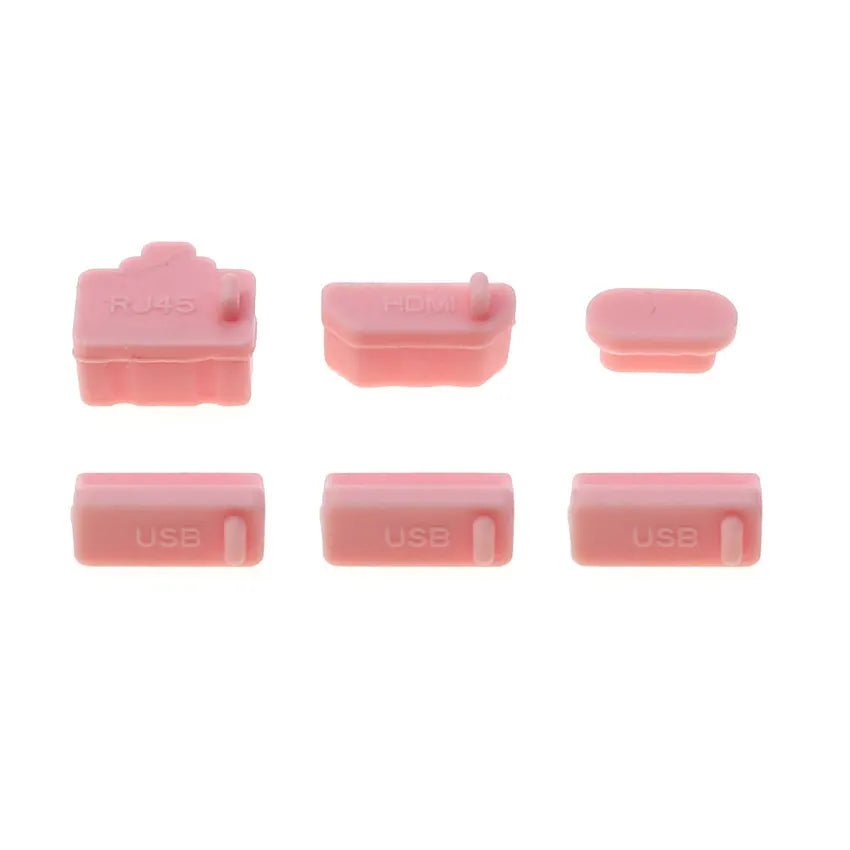 1 Set Silicone Dust Plug Set | Anti-Dust Cover for PS5, PS4, PS3 Console lifestyle view