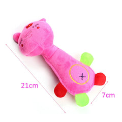 Durable Low Price Pet Dog Plush Toy Animal Shape with Squeaky for Small Dogs Chihuahua Y detail view