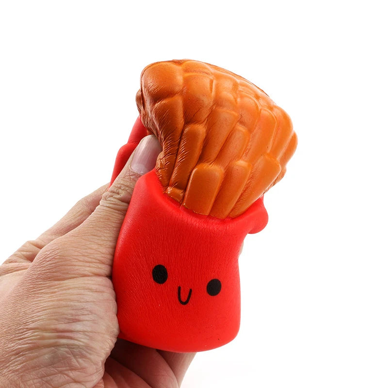 Jumbo Simulation French Fries Scented Squishy | Slow Rising Stress Relief Toy additional angle