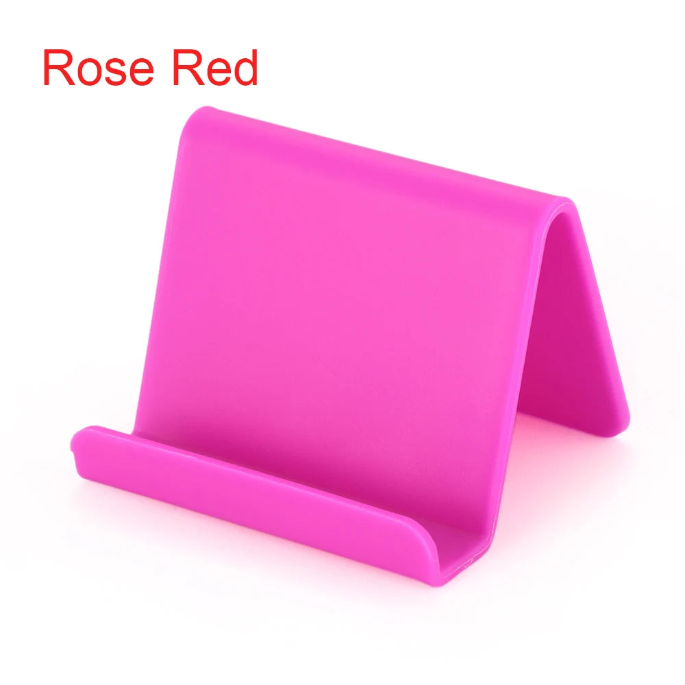 Candy Color Universal Mini Smart Phone Table Desk Mount Stand Phone Holder Bracket additional angle