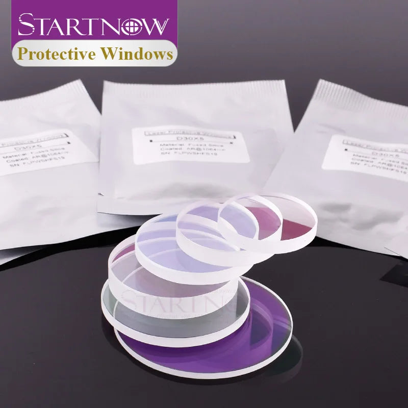 Startnow 1064nm Laser Protective Lens | Fused Silica for Fiber Laser Cutting lifestyle view