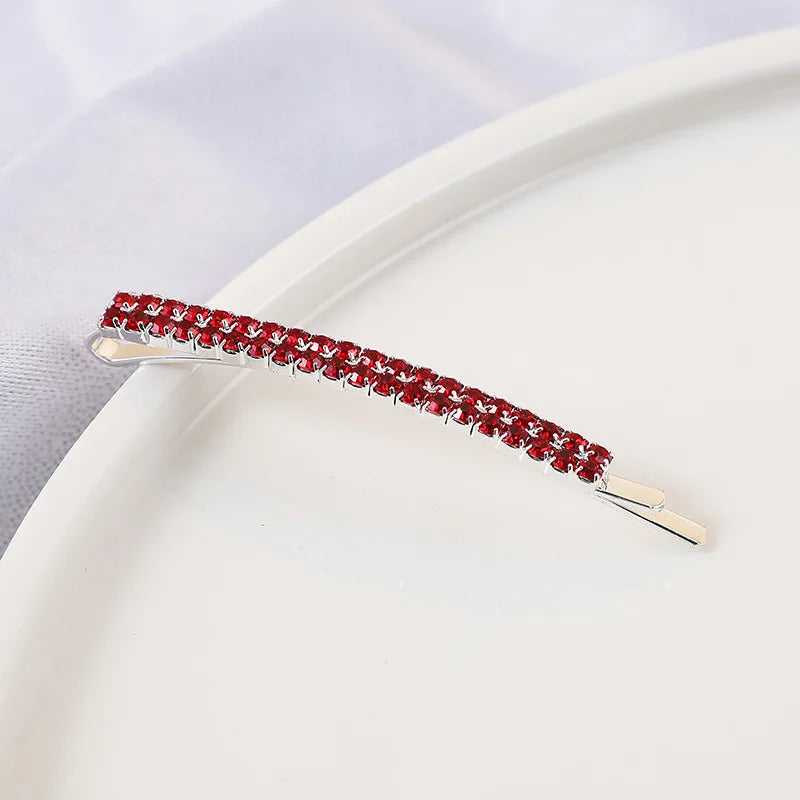 2020 New Elegant Rhinestone Hairpins Women Girls Hair Clips Pin Accessories Hair Or additional angle