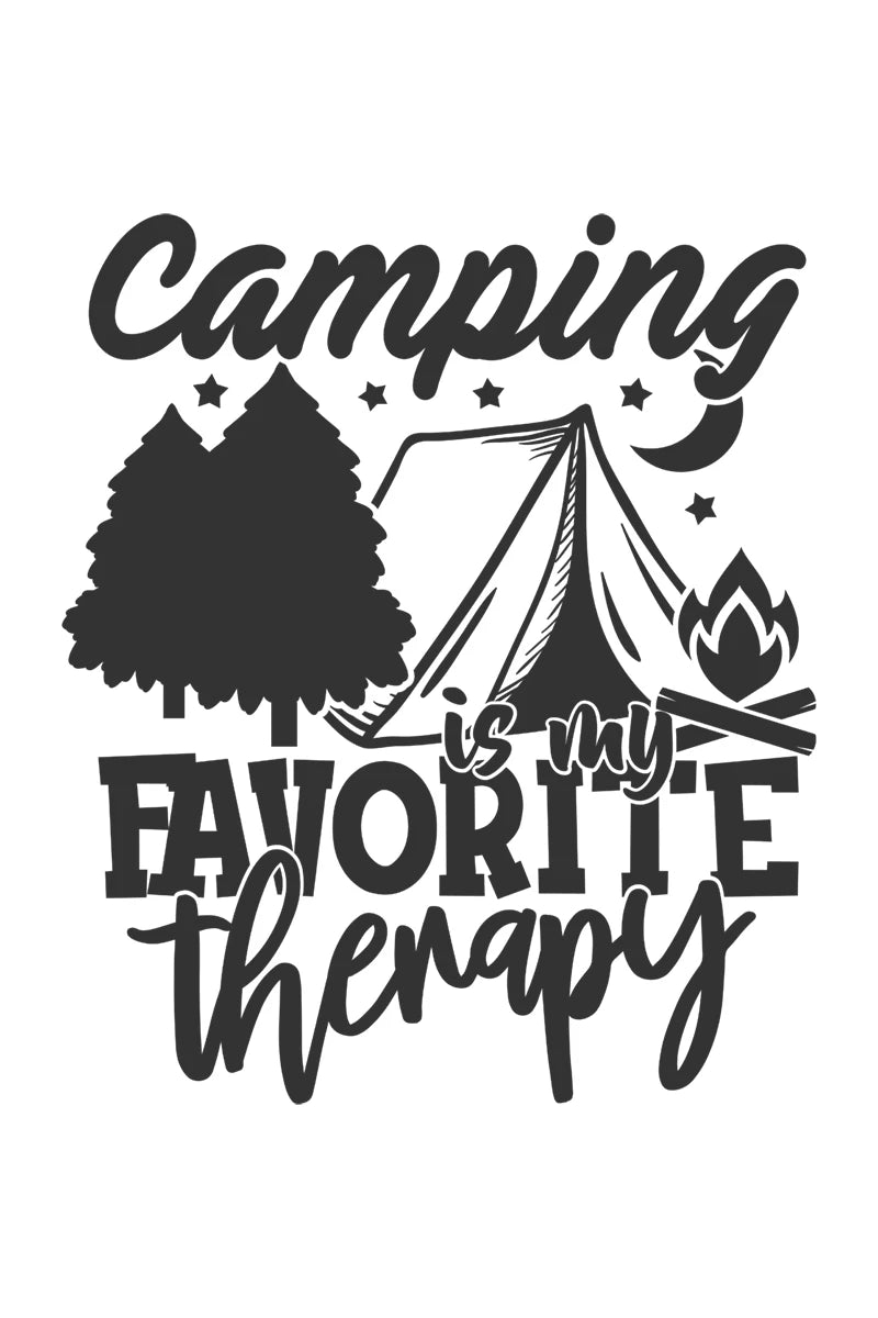 Camp Life Vinyl Decal Bundle | Camper Door Window Sticker for Laptop Water Bottle lifestyle view