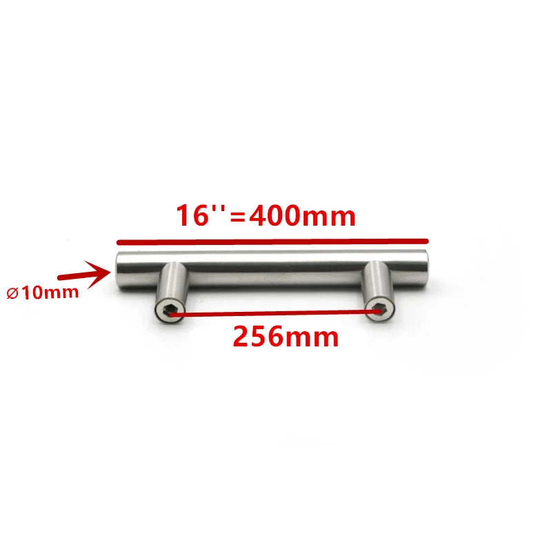 Modern Gold Brushed Straight Cupboard Handles Knobs lifestyle view