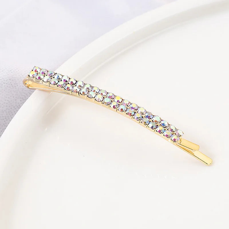 2020 New Elegant Rhinestone Hairpins Women Girls Hair Clips Pin Accessories Hair Ornaments Hairclip Hairgrip Barrettes Headdress