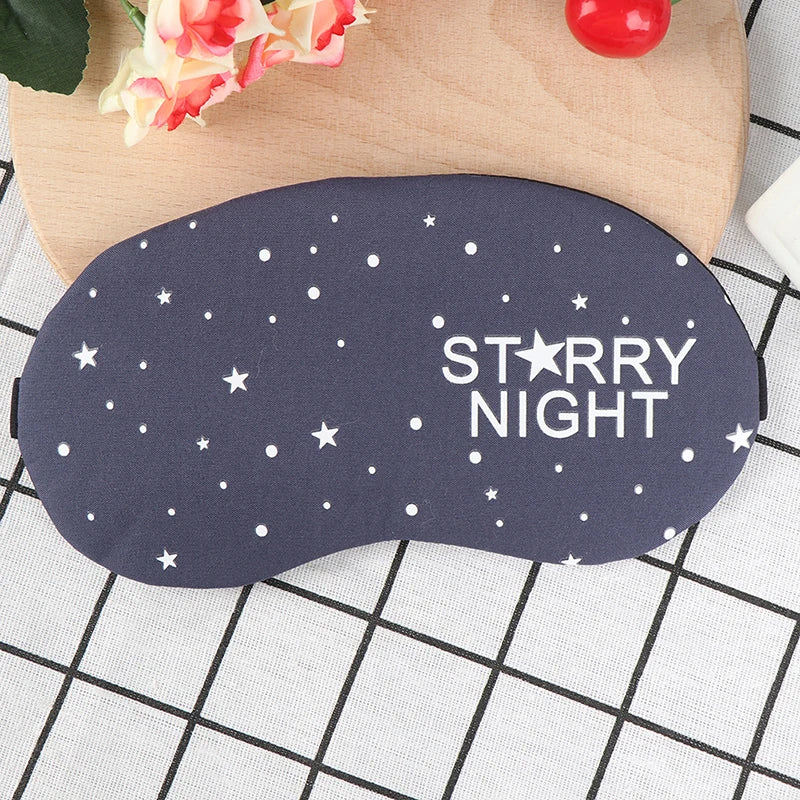 Sleep Mask Eye Cover | Cartoon Travel Sleep Aid alternate view