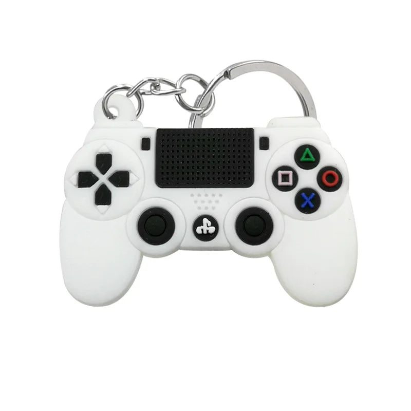 1PCS PVC new style Game Machine Keychain & Keyring Cute Gamepad Joystick Key Chain Keych detail view