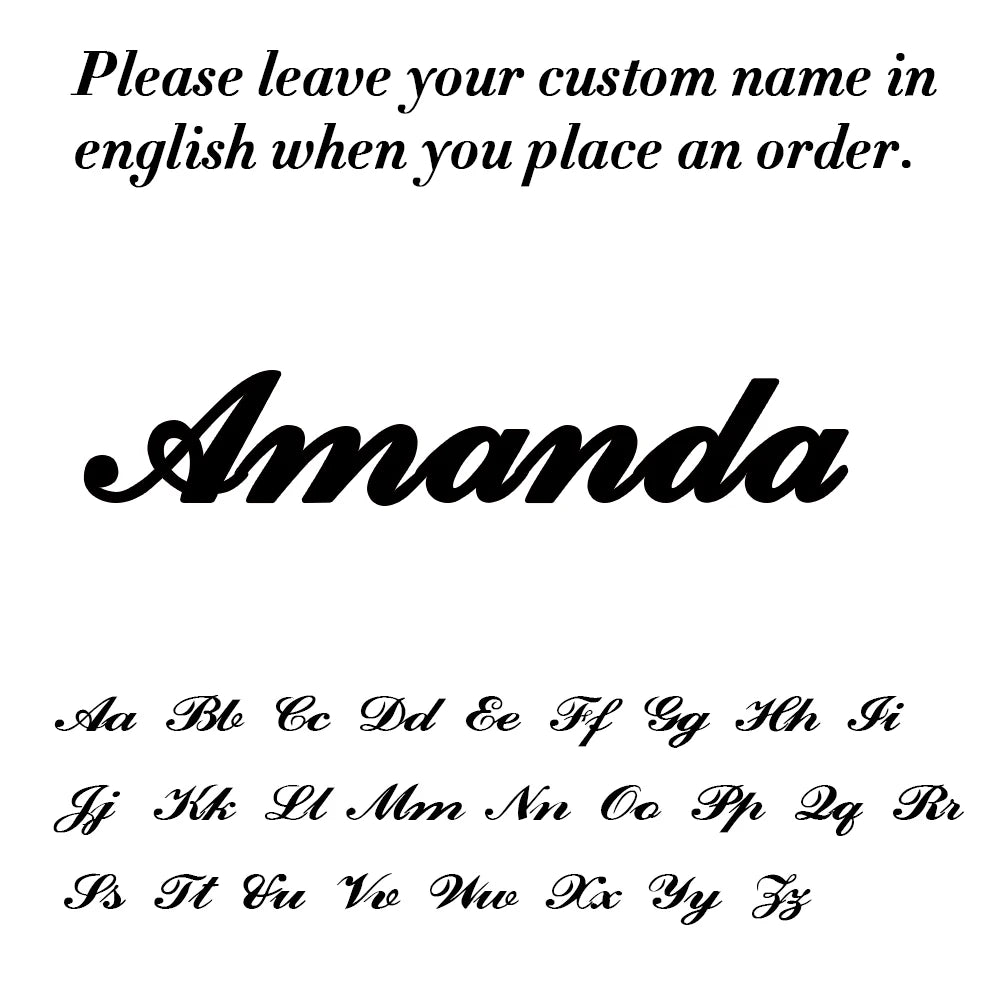 Custom Nameplate Hoop Earrings for Women | Personalized Stainless Steel Jewelry close-up view
