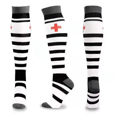 58 Styles Compression Socks Women Medical Nursing Stockings 20-30mmHg Edema Diabetes Varicose Veins Running Compression Socks