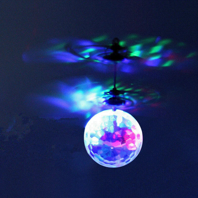 New Flying Ball Luminous Kid's Flight Balls Electronic Infrared Induction Aircraft Re alternate view