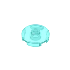 Gobricks GDS-1041 Tile Round 2x2 with Open Stud | Compatible Building Block for DIY Educ detail view