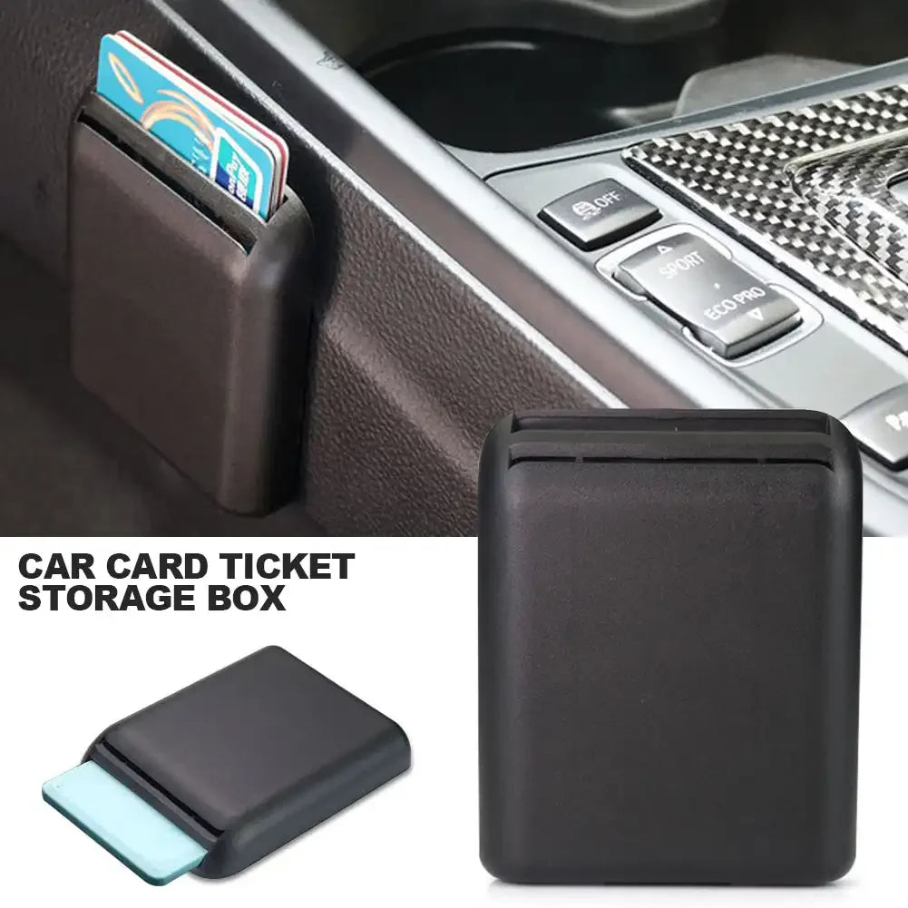 Universal Car Interior Card Holder Multi-function Portable Card Storage Box Car Sun V alternate view