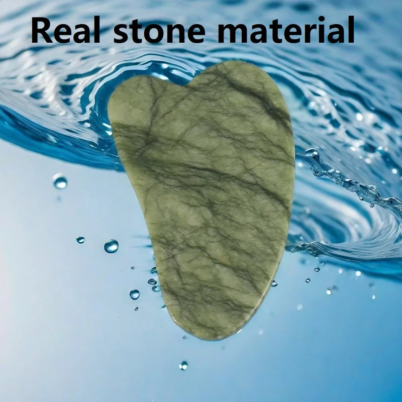 Resin Gua Sha Stone | Face Roller and Gouache Scraper Tool alternate view