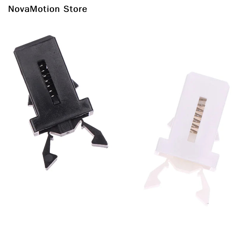 Trash Can Self-Locking Latch 10 Pcs Black White alternate view