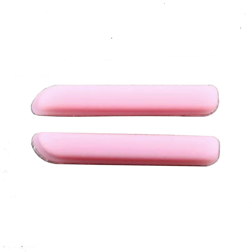 JCD 2sets Replacement Rubber Feet and Button Cover Set for 3DS Console | Repair Kit close-up view