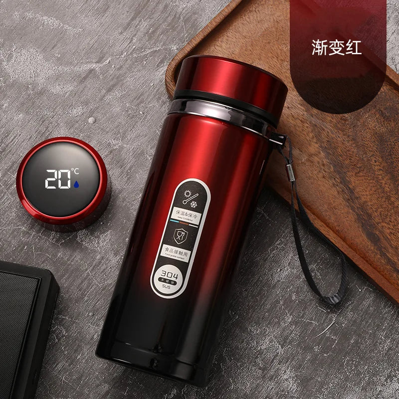 Steel Vacuum Insulated Water Tumbler 800/1000ml Double Wall Leak-proof Travel Mug Water detail view
