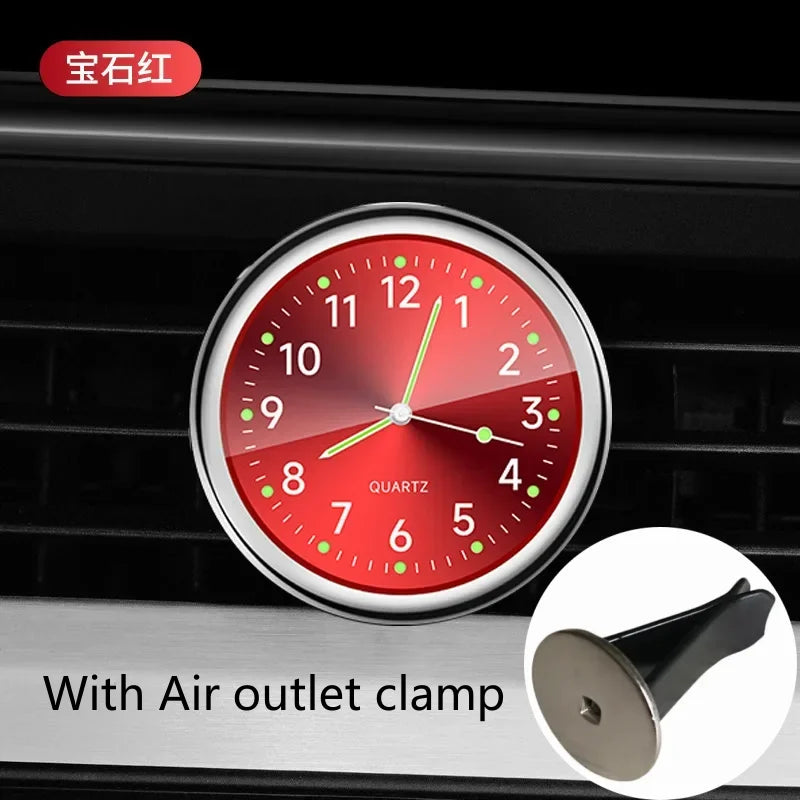 Car Clock Luminous | Mini Auto Stick-On Digital Watch for Dashboard alternate view