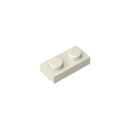 Gobricks GDS-502 Plate 1 x 2 Compatible Building Blocks | 6225 Pieces for DIY Creation close-up view