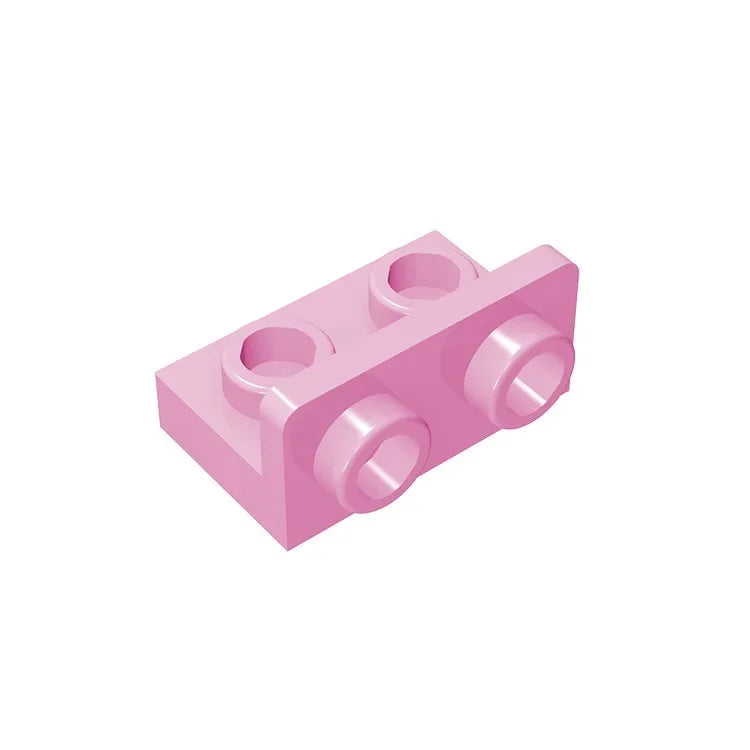 Gobricks GDS-643 Bracket 1 x 2 - 1 x 2 Inverted | Compatible Building Block for Lego 9 close-up view