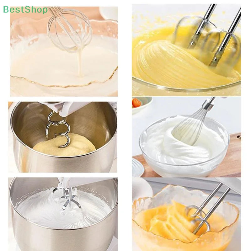 Stainless Steel Handheld Egg Whisk | Electric Mixing Stick for Baking lifestyle view