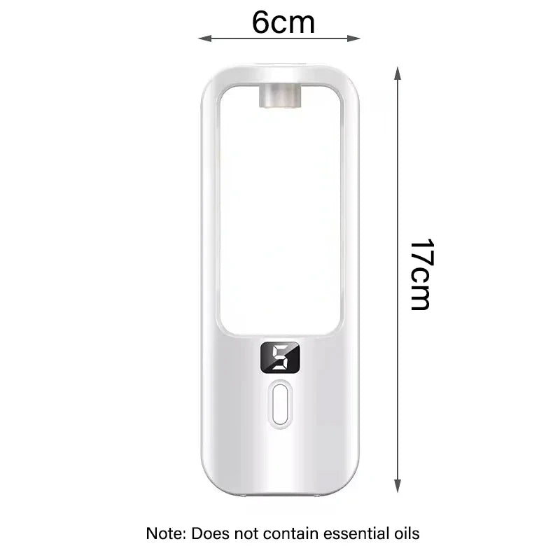 50ml Wall Mounted Aroma Diffuser with Time Setting | USB Rechargeable Air Freshener additional angle