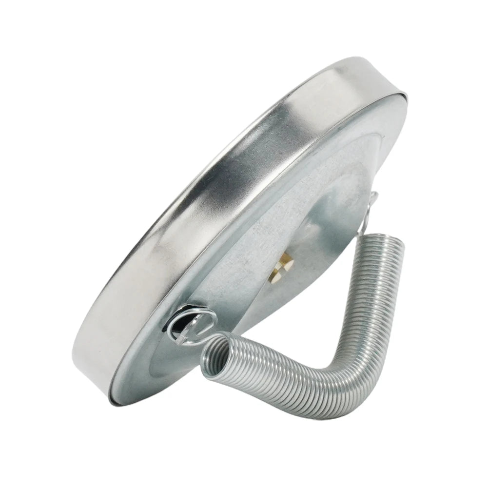 0-120°C Stainless Steel Clamp-on Tube Thermometer | Industrial Pipe Temperature Gauge lifestyle view