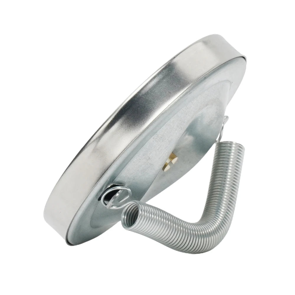 0-120°C Stainless Steel Clamp-on Tube Thermometer | Industrial Pipe Temperature Gauge lifestyle view