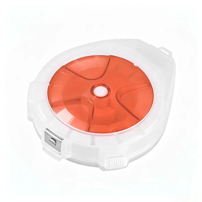 Fishing Line Storage Box with Cutter Anti-Reverse Reel for Carbon Line Plastic Multifunctional Organizer