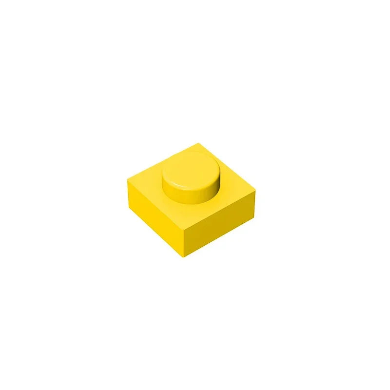 Gobricks GDS-501 Plate 1 x 1 | Compatible Building Block for Creative Builds lifestyle view