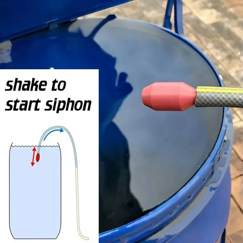Self-Priming Siphon Pump for Water-Manual Shake OperatedOutdoor Patio