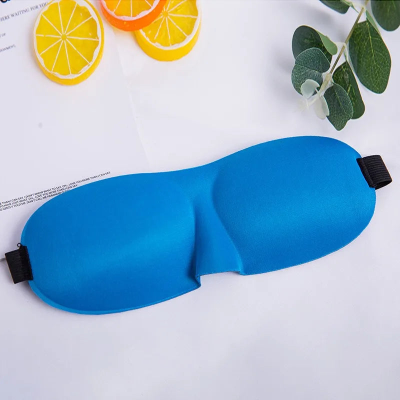 3D Sleeping Mask Eyepatch | Light Blocking Blindfold for Travel and Sleep lifestyle view