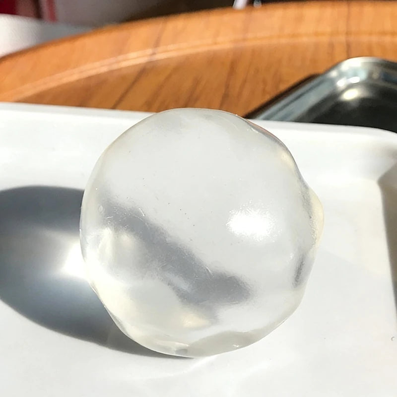 Transparent Mochi Squishy Toy | Coconut Oil Maltose Sensory Fidget for Adults detail view