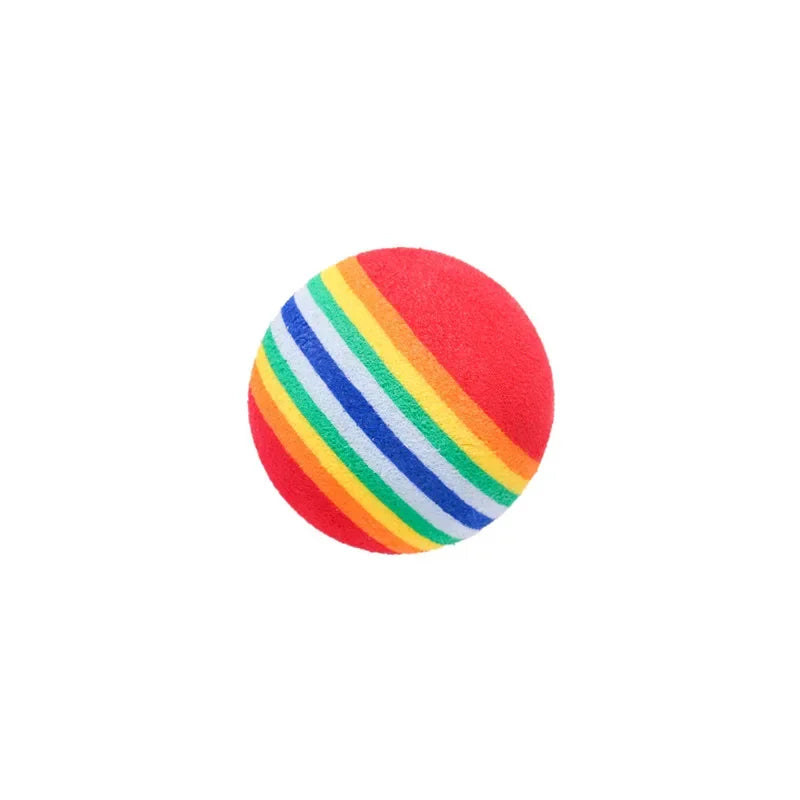 Ball Interactive Cat Dog Play Chewing Rattle Scratch Ball Training Balls Pet Toys close-up view