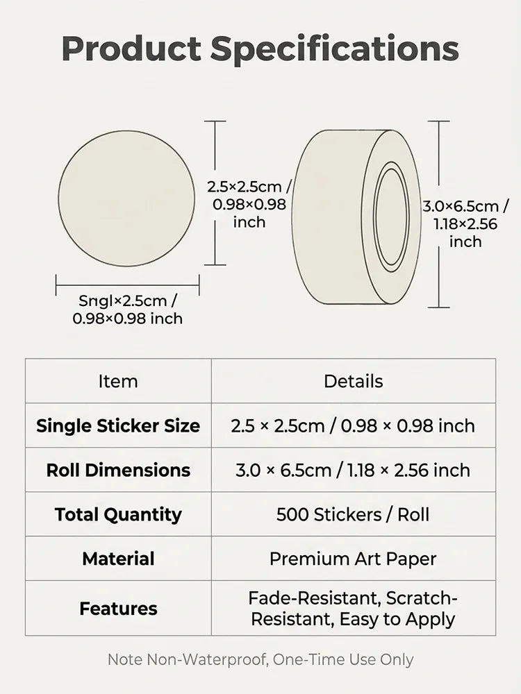 1 Roll (500 Stickers) Cartoon Engineering Vehicle Sticker Set | Teacher Reward Labels detail view