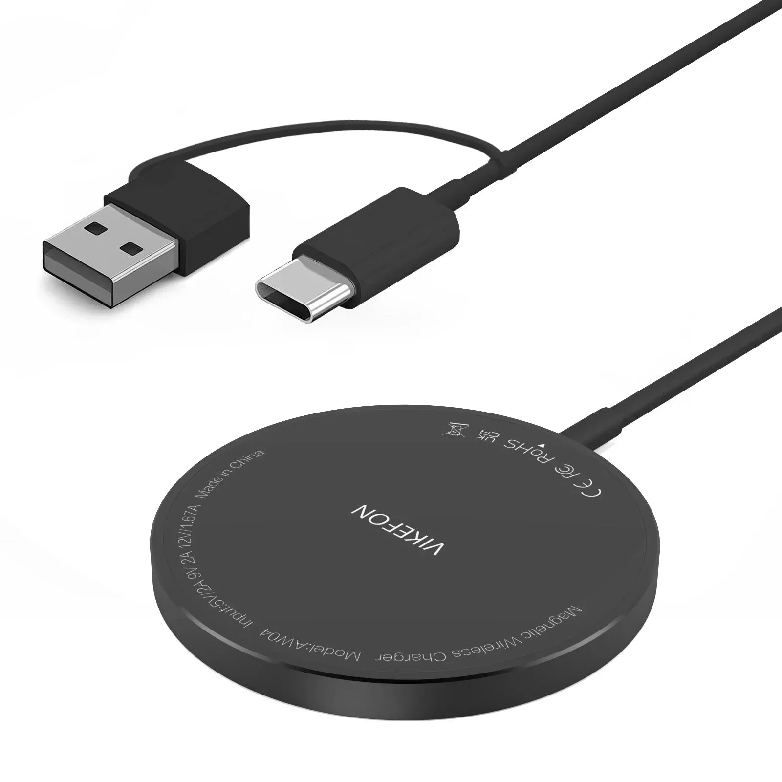 30W Magnetic Wireless Charger PD Type-C Fast Charging Pad - Onlytenbucks.com