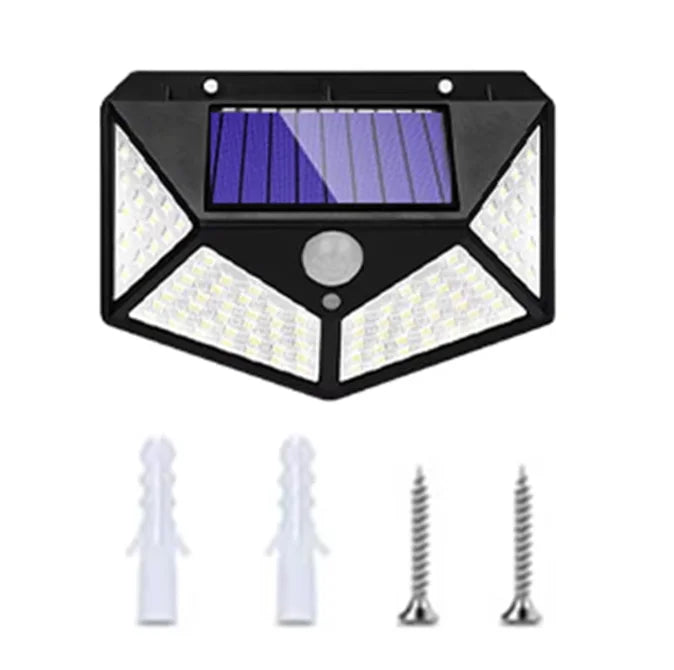 Led Solar Light Outdoor Motion Sensor Human Induction Adjustable Head Waterproof Solar S detail view